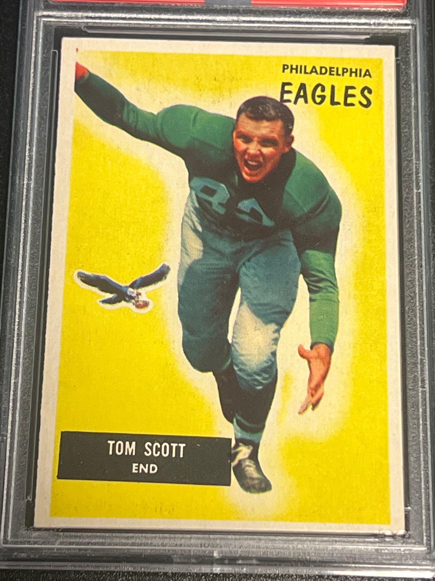 1955 Bowman TOM SCOTT - #105 - PSA 6