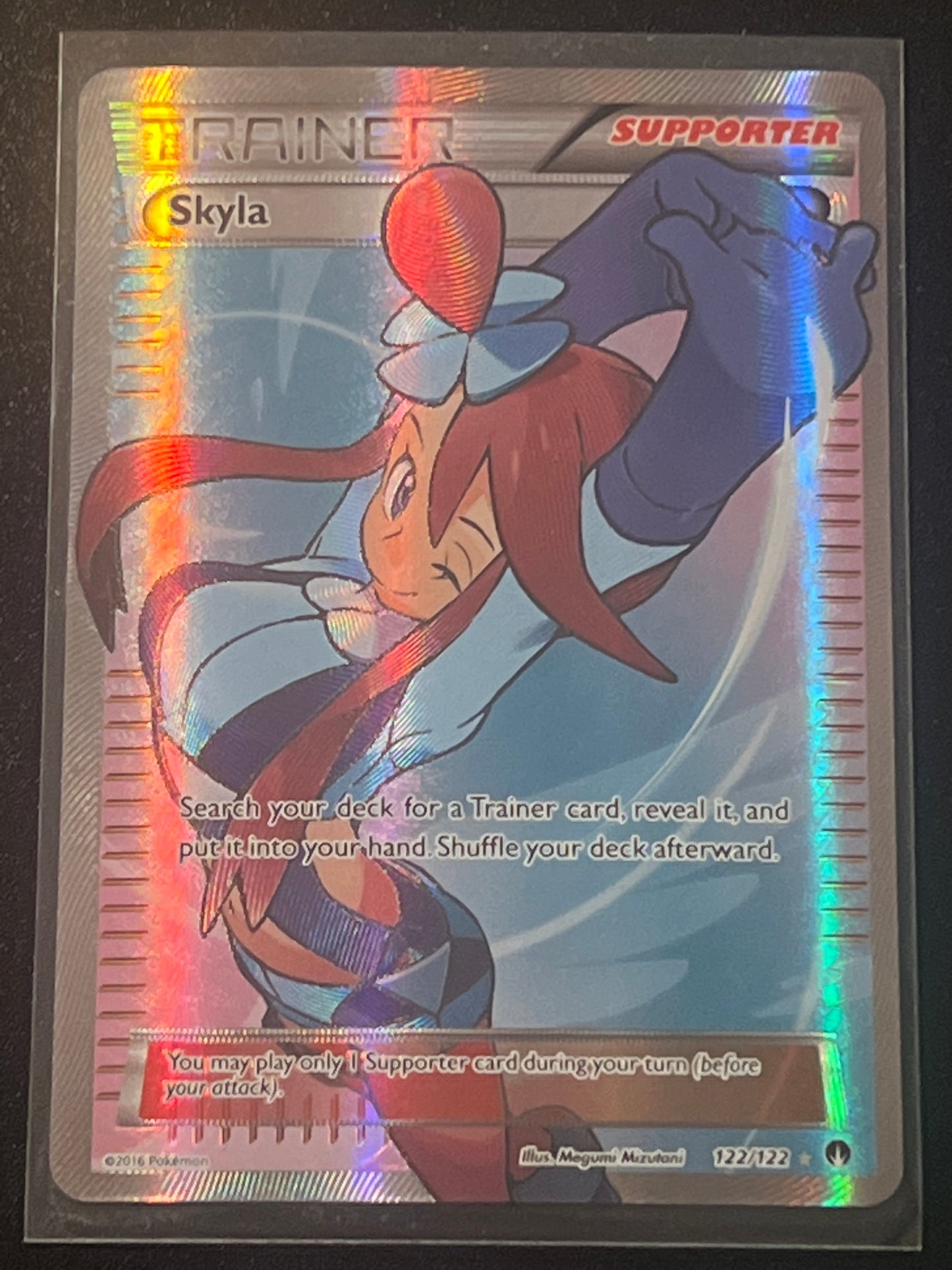 2016 Pokemon Trainer - SKYLA - Holo- #122