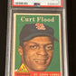 1958 Topps CURT FLOOD - PSA 4