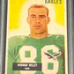 1955 Bowman NORM WILLEY - PSA 5