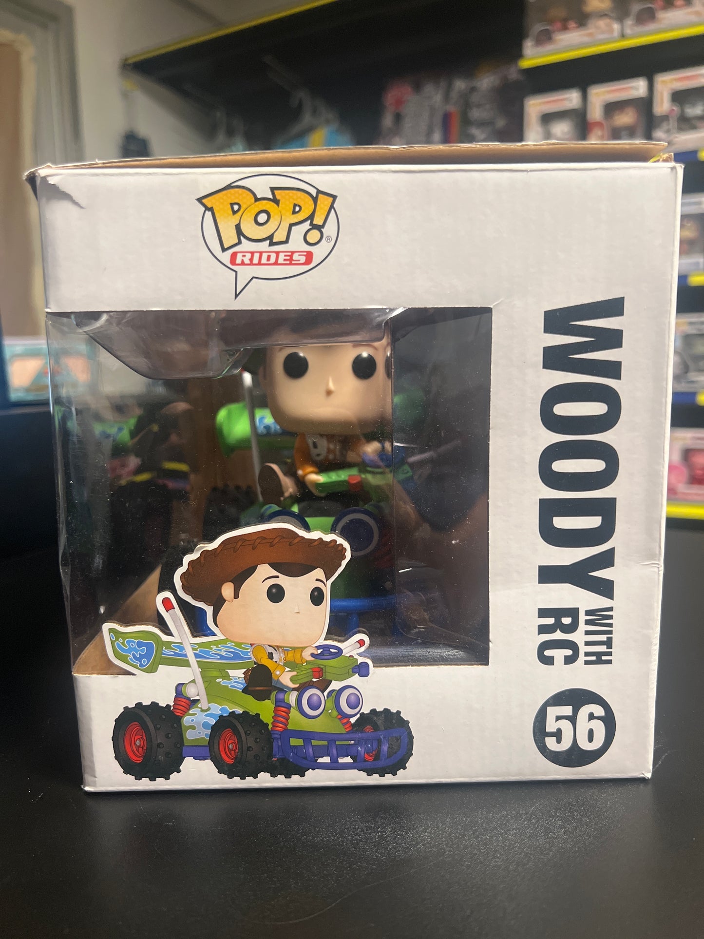 Funko Pop! - WOODY With RC - Toy Story - #56 (Box Breached/Used)