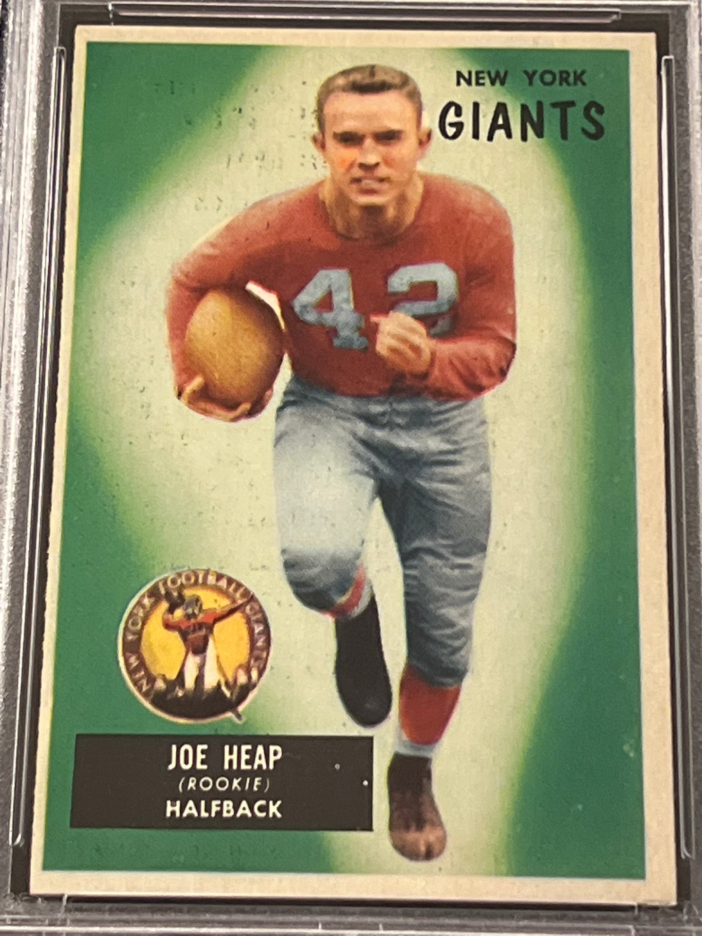 1955 Bowman JOE HEAP - PSA 6