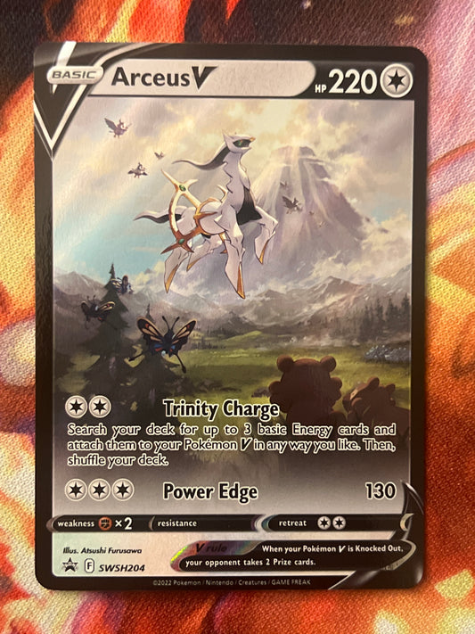 2022 Pokemon Arceus V  - Promo Holo - #SWSH204