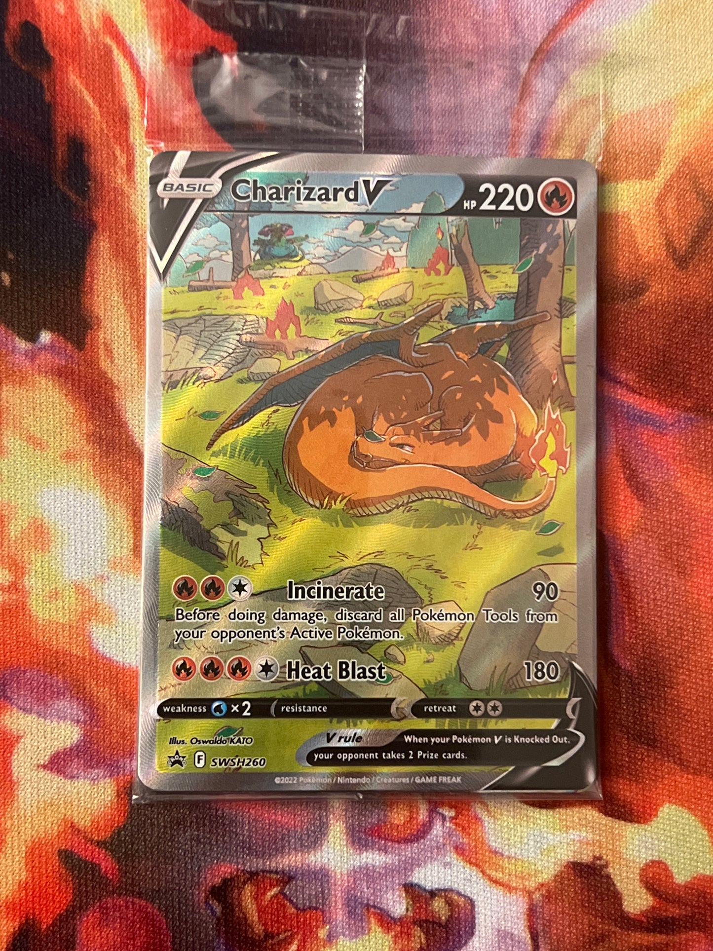 2022 Pokemon Charizard Promos - Sealed - 3 Cards - #SWSH262 #SWSH260 #SWSH261