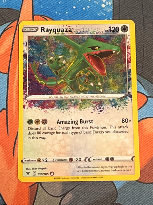 2020 Pokemon Rayquaza - Amazing Rare - #138