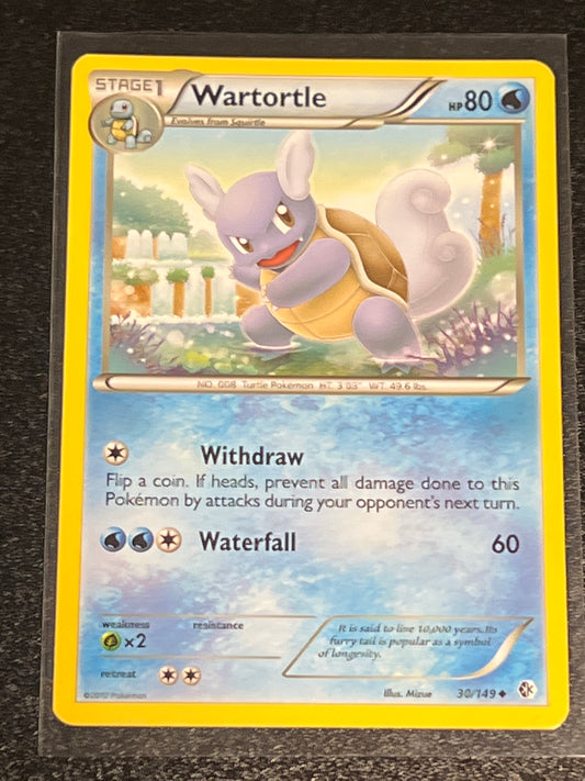 2012 Pokemon WARTORTLE - #30