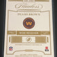 2021 Panini Flawless - DYAMI BROWN - Auto 10/20 #FRS-DBR