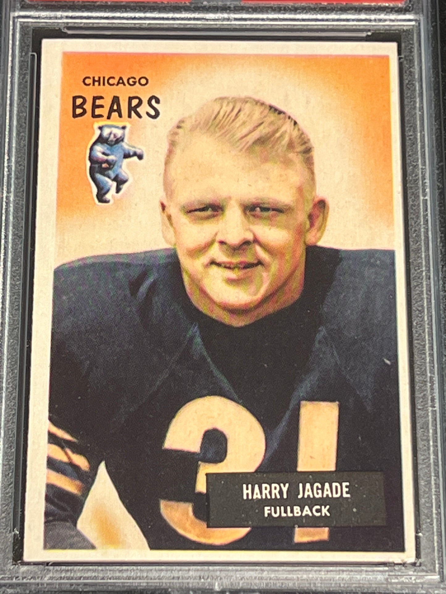 1955 Bowman HARRY JAGADE - #96 - PSA 6