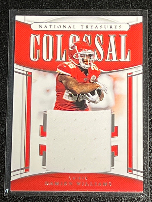 2019 Panini Nat. Treas. DAMIEN WILLIAMS - Patch Card - 19/99 - #CM-31