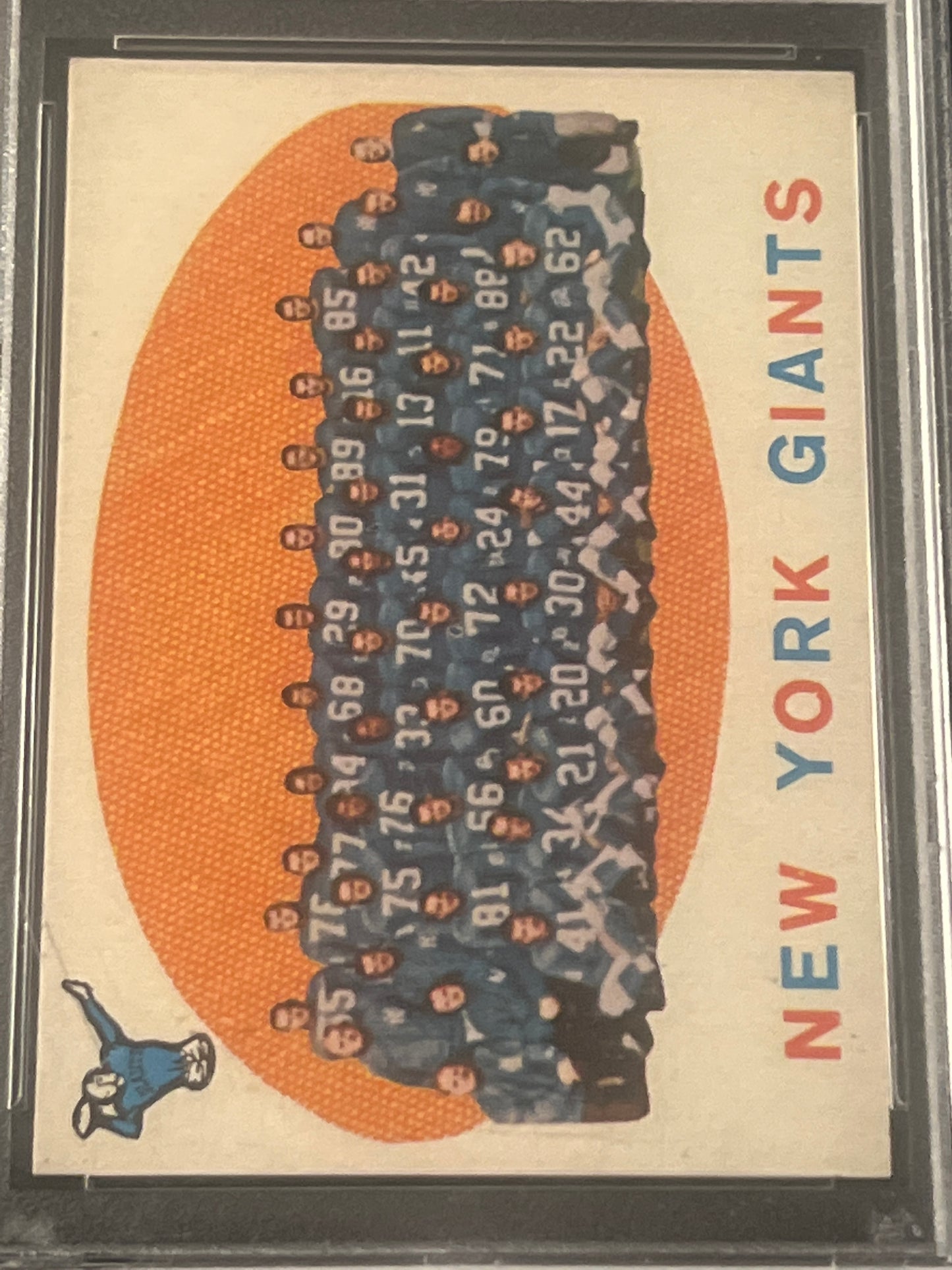 1959 Topps NEW YORK GIANTS - PSA 7.5