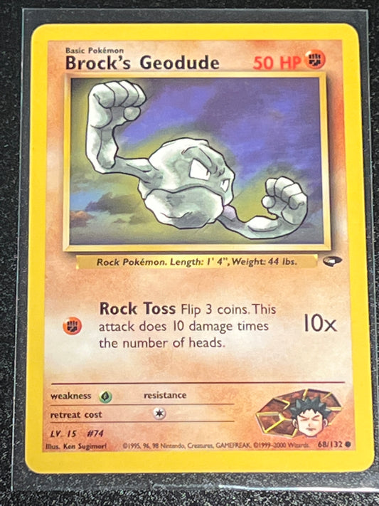 1999-2000 Pokemon BROCK's GEODUDE - #68