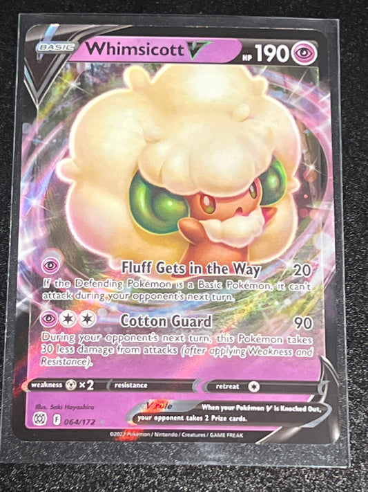 2022 Pokemon WHIMSICOTT V -  Holo - #64