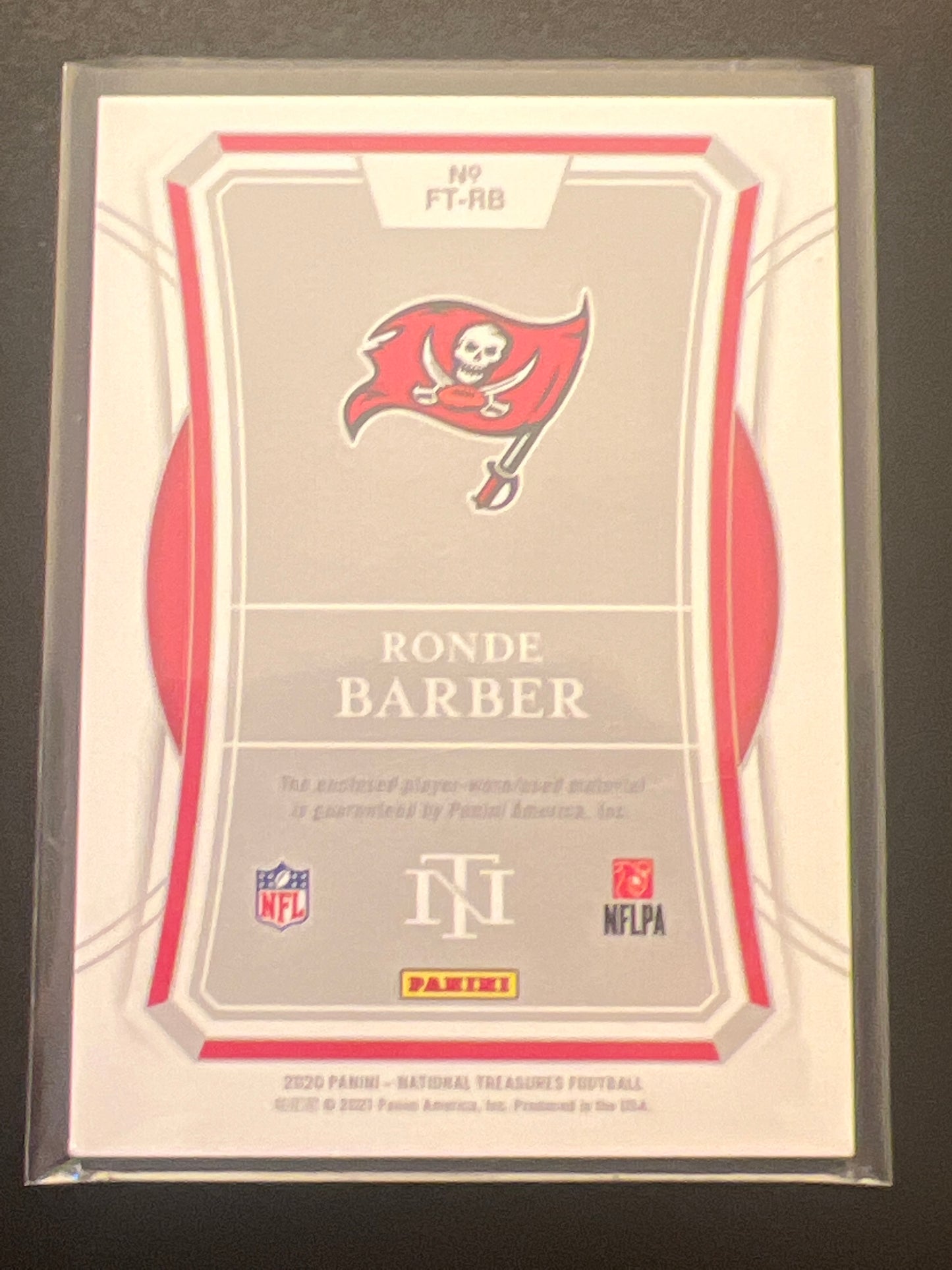 2022 Nat. Treas. RONDE BARBER 22/99 - Patch Card #11