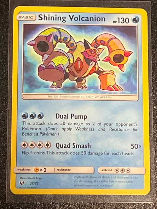 2017 Pokemon SHINING VOLCANION - Holo - #27