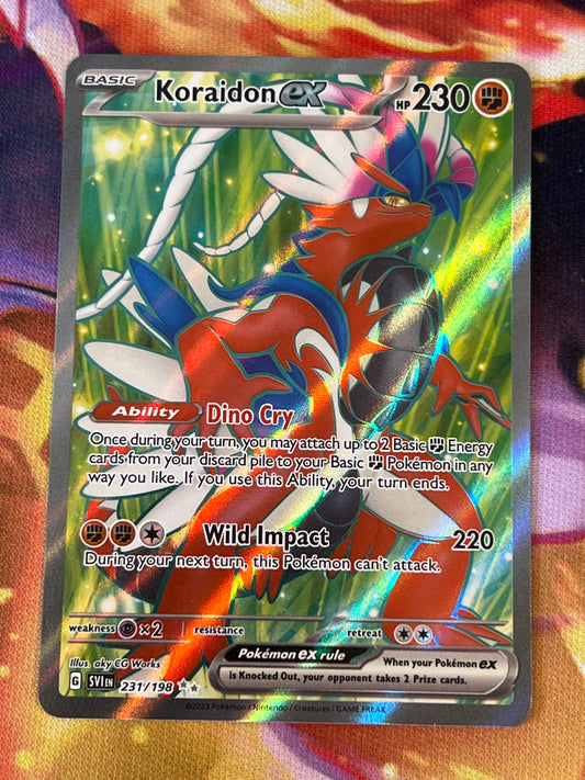 2023 Pokemon Koraidon ex -  Secret Rare - #231