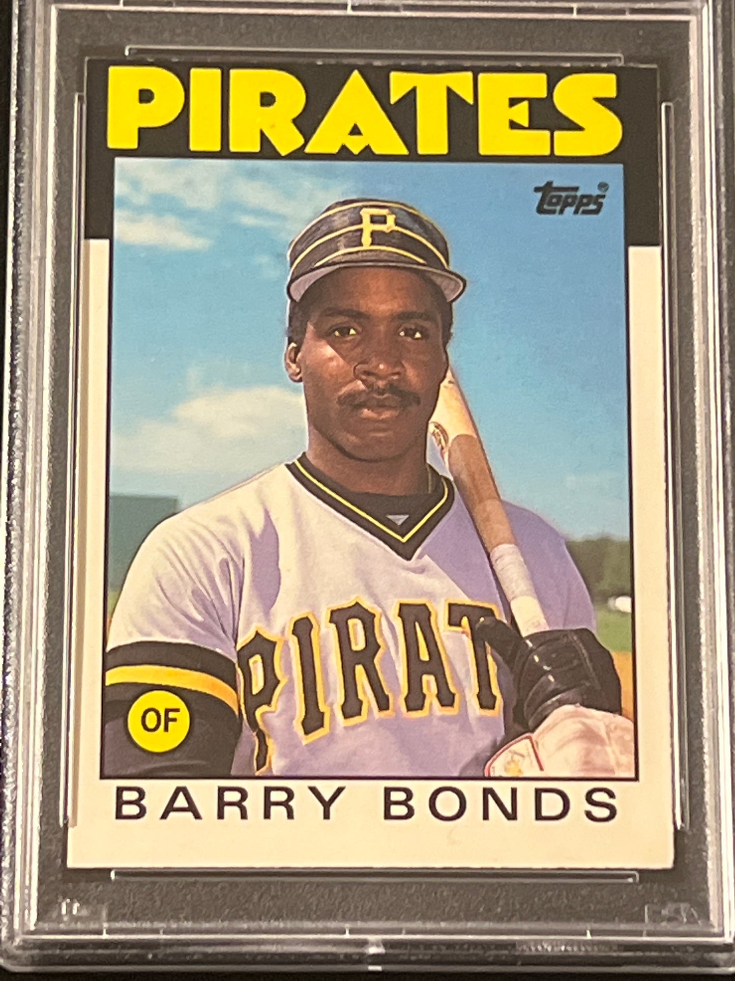 1986 Topps Traded BARRY BONDS - PSA 7 #11T