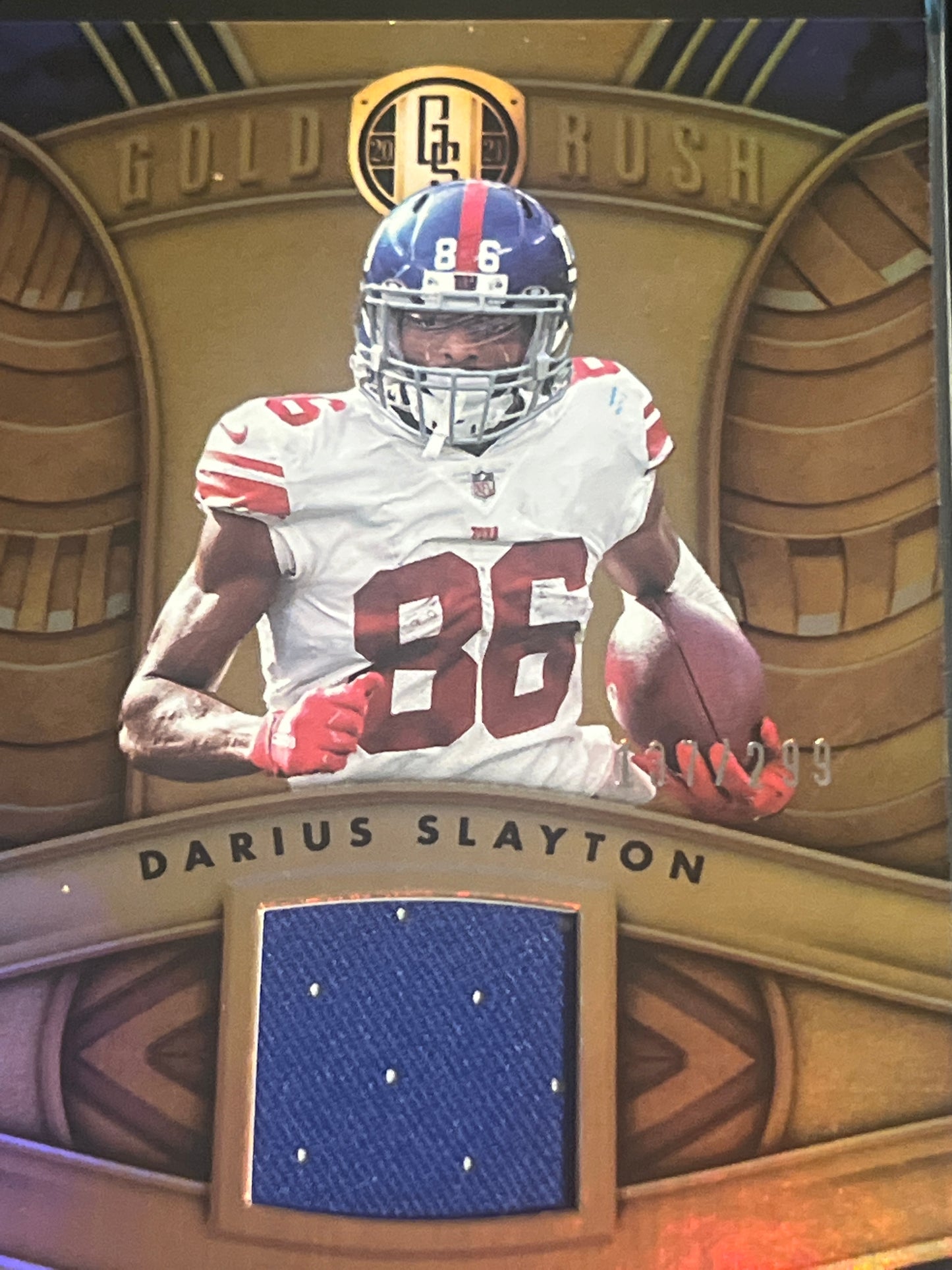 2021 Panini Gold Standard DARIUS SLAYTON - Patch Card - 137/299 - #GR-D5