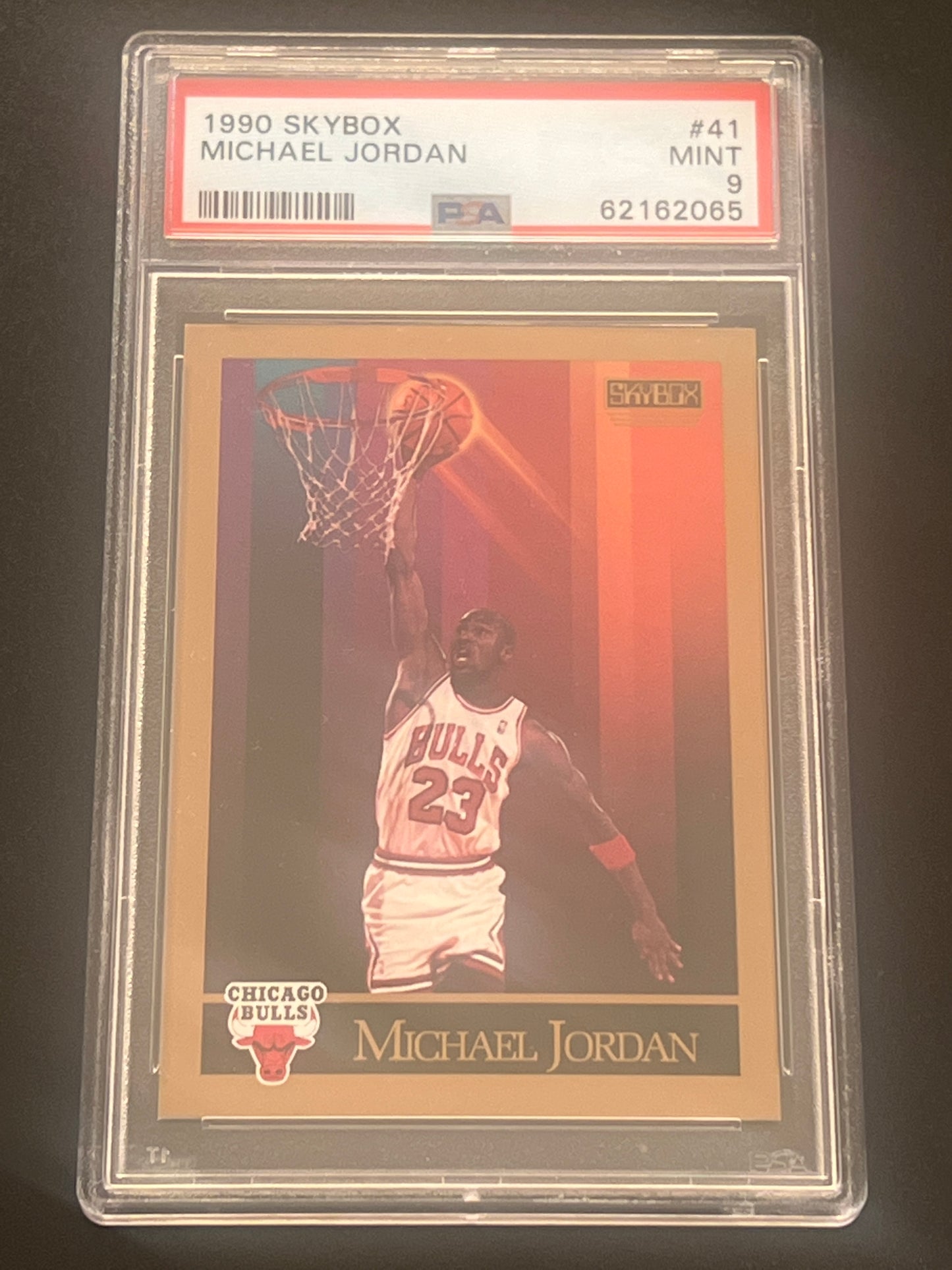 1990 Skybox MICHAEL JORDAN - PSA 9