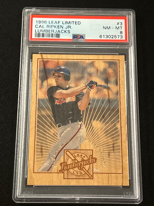 1996 Leaf Limited CAL RIPKEN JR. - PSA 8