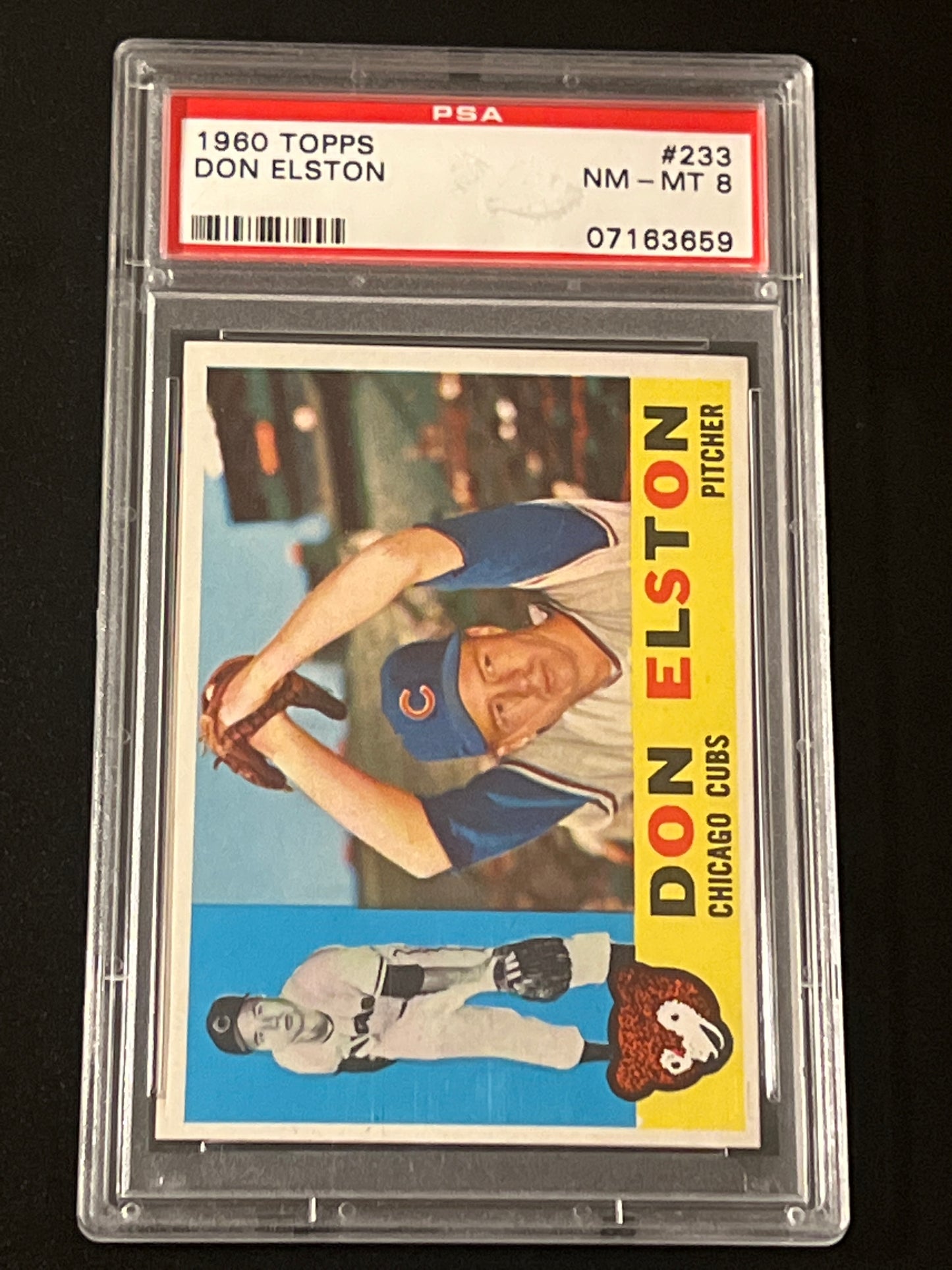 1960 Topps DON ELSTON - PSA 8 #233