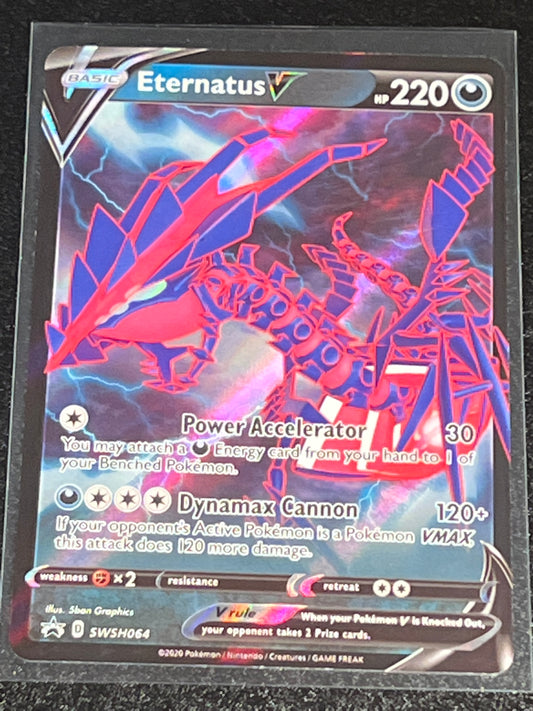 2020 Pokemon ETERNATUS V - Holo - #SWSH064