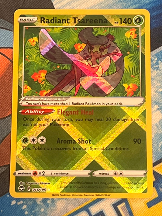 2022 Pokemon Radiant Tsareena - Radiant Rare - #16