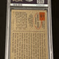 1954 Bowman CHARLEY JUSTICE - PSA 7.5 #39