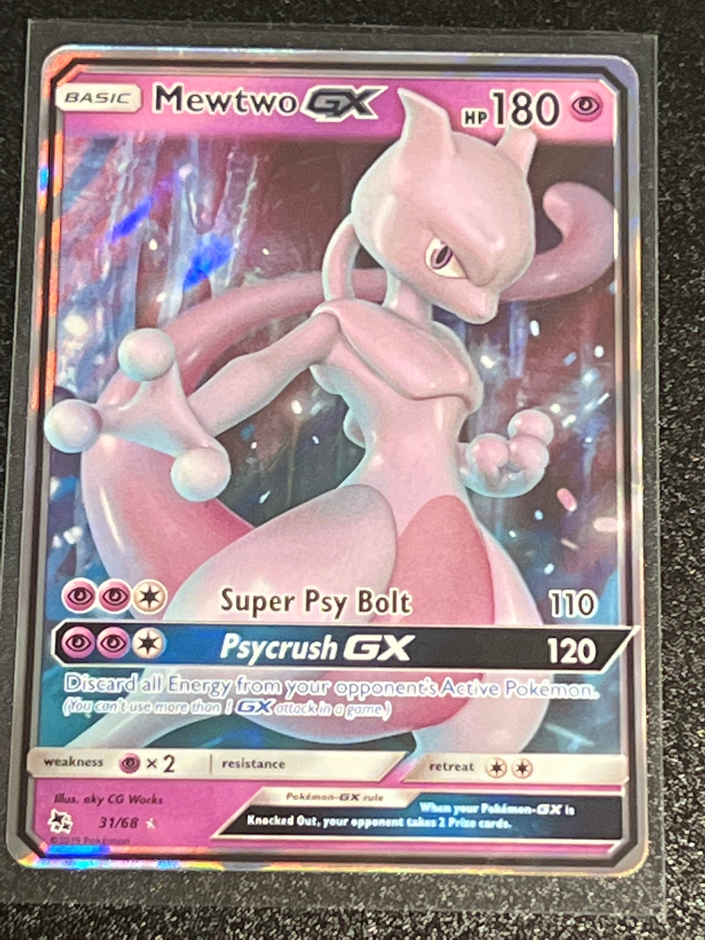 2019 Pokemon MEWTWO GX -  Holo - #31