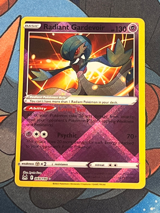 2022 Pokemon Radiant Gardevoir - Radiant Rare - #69