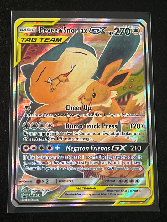 2019 Pokemon EEVEE & SNORLAX GX  - Holo - #SM169