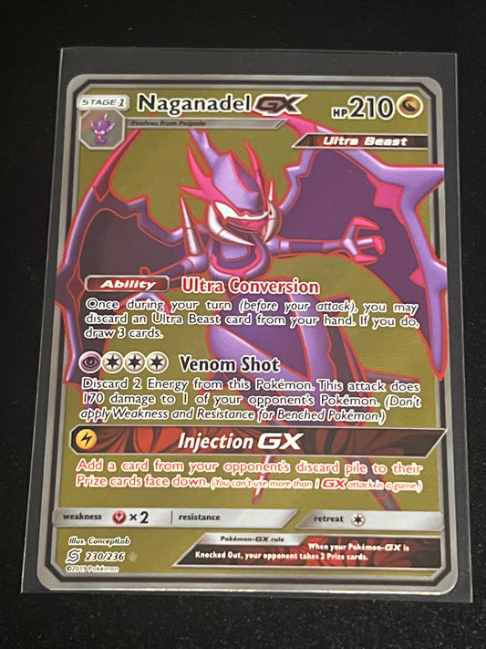 2019 Pokemon NAGANADEL GX - Holo- #230