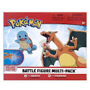 Pokemon Battle Figure Multi Pack - Charizard + Squirtle - 2 Pack