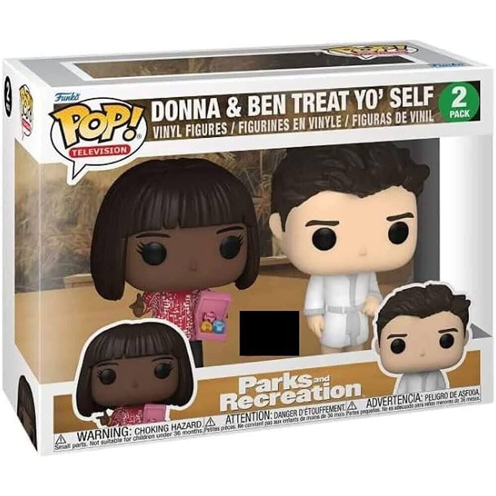 Funko Pop! - SONNA & BEN TREAT YO' SELF - Parks And Recreation - 2 Pack