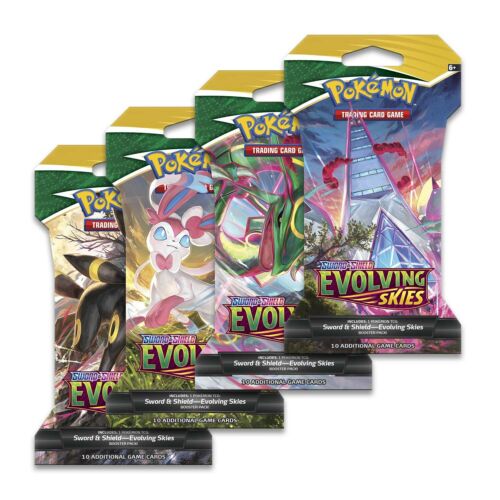 Pokemon Sword & Shield: EVOLVING SKIES (1 Sleeved Pack)