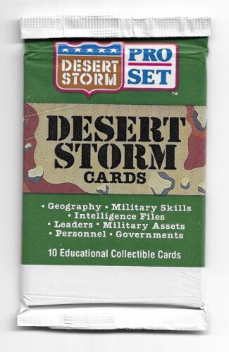 1991 Pro Set - Desert Storm Cards (1 Pack)