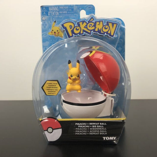 Pokemon Clip 'n Carry Poke Ball, Pikachu and Repeat Ball